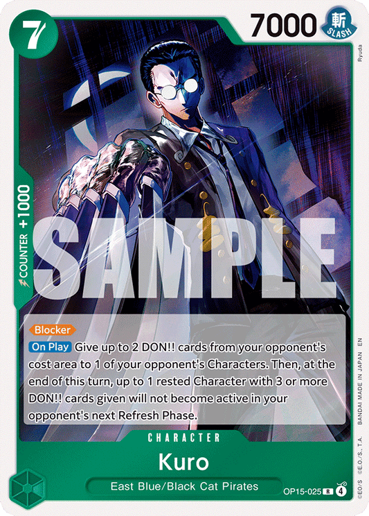 Kuro (Character) (OP15-025) (R)