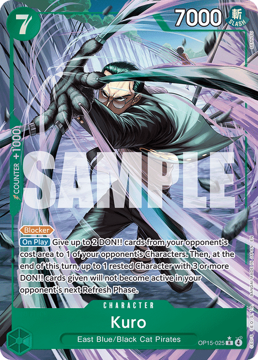 Kuro (Character) (OP15-025) (R) (Alternate Art)