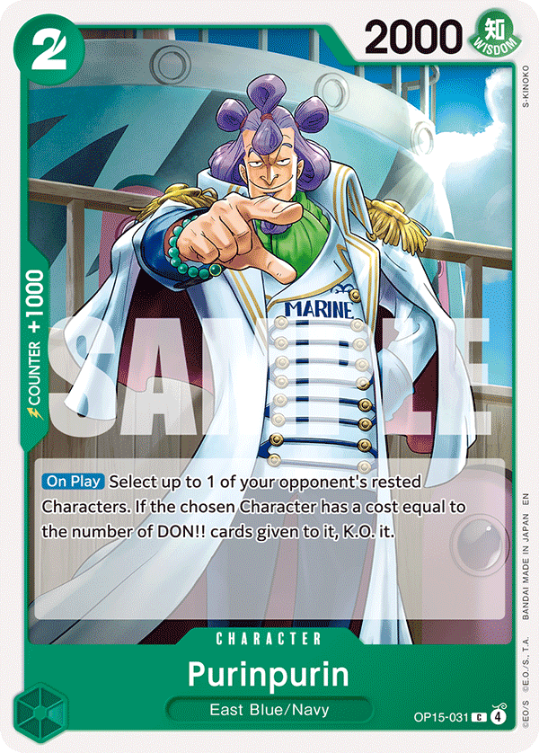 Purinpurin (Character) (OP15-031) (C)