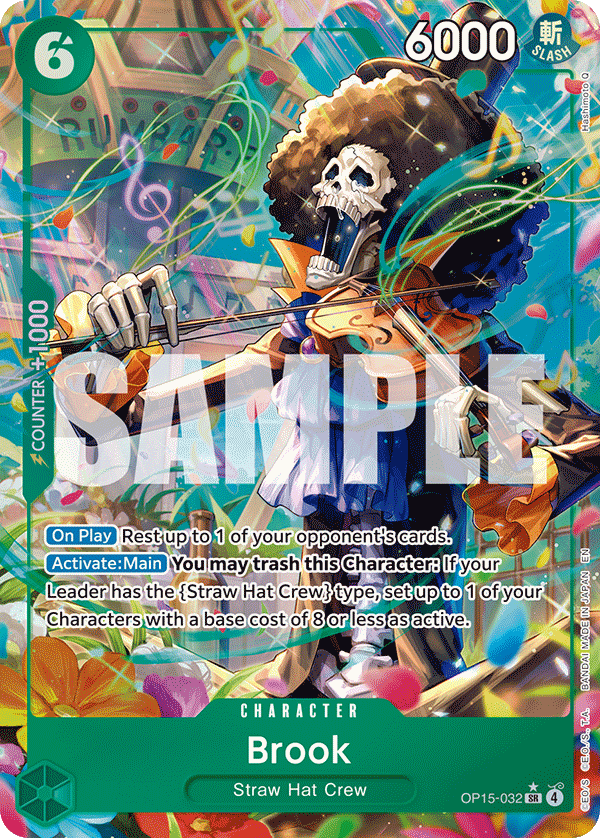 Brook (Character) (OP15-032) (SR) (Alternate Art)