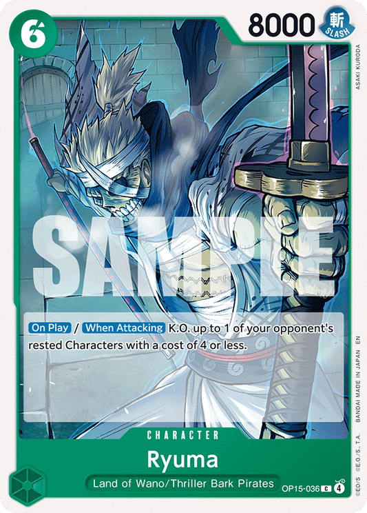 Ryuma (Character) (OP15-036) (C)