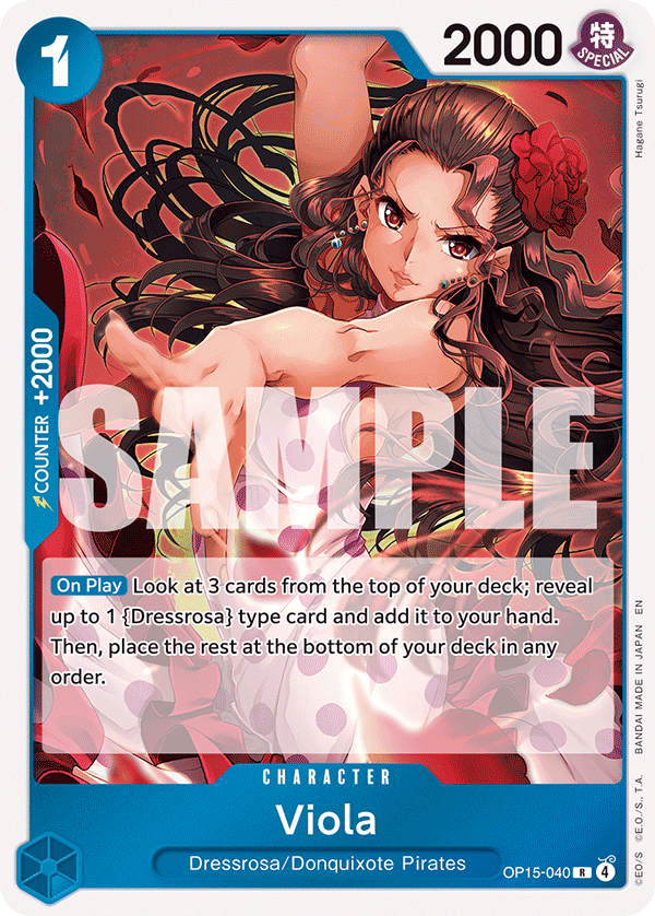 Viola (Character) (OP15-040) (R)