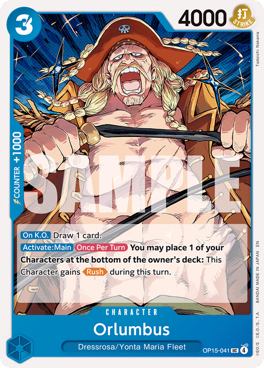 Orlumbus (Character) (OP15-041) (UC)