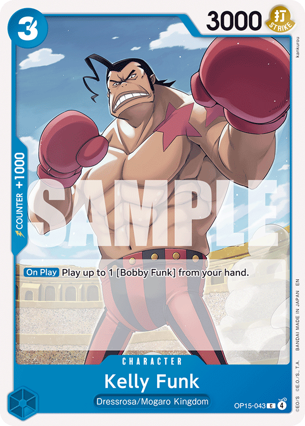 Kelly Funk (Character) (OP15-043) (C)