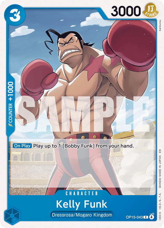 Kelly Funk (Character) (OP15-043) (C)