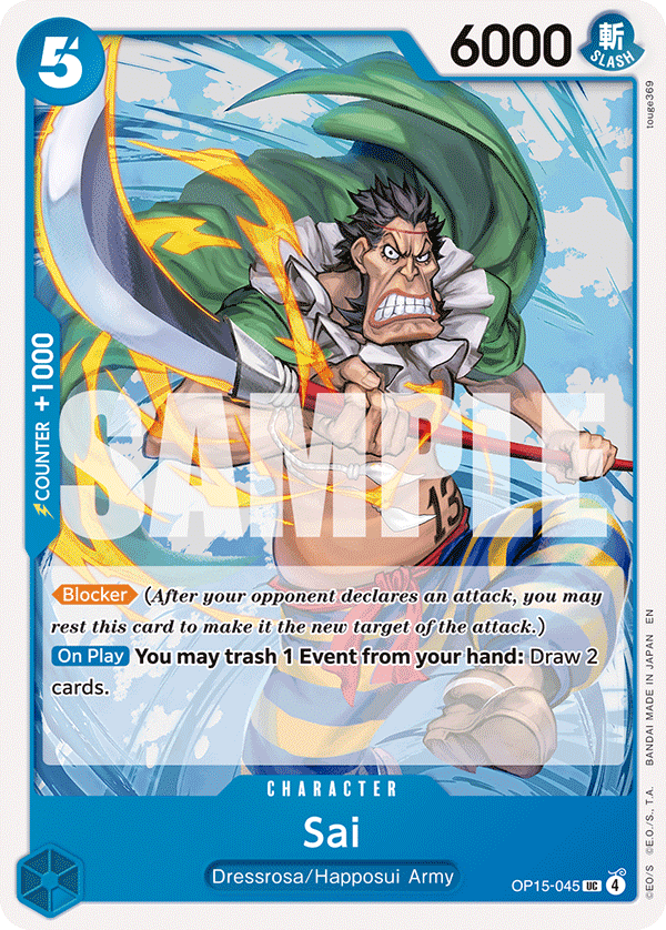 Sai (Character) (OP15-045) (UC)