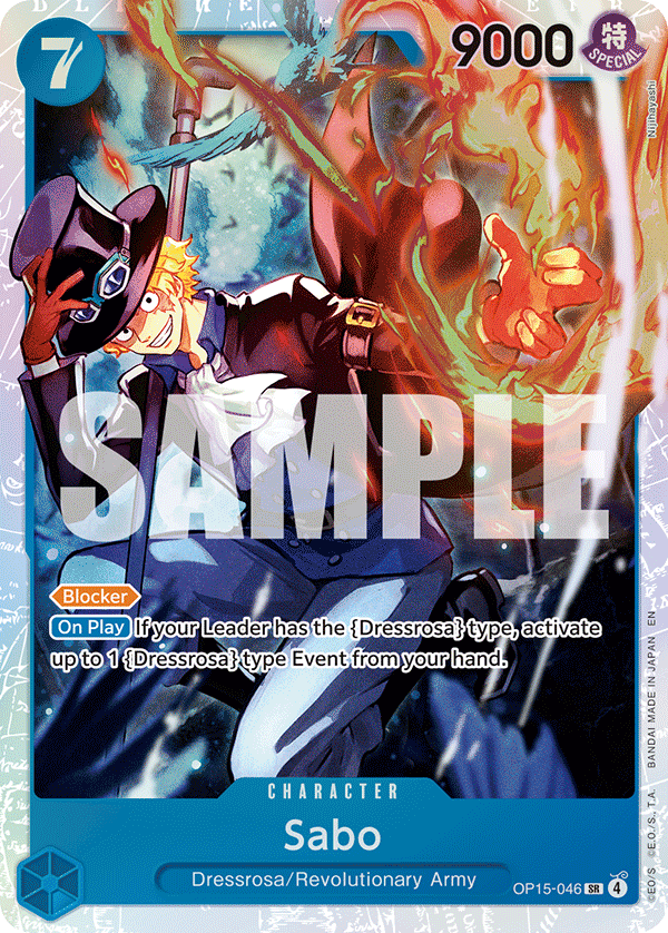 Sabo (Character) (OP15-046) (SR)