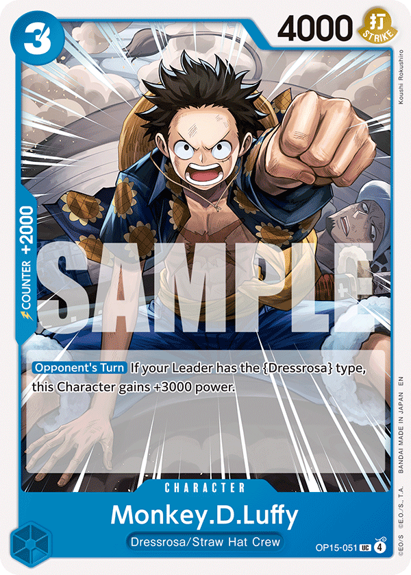 Monkey.D.Luffy (Character) (OP15-051) (UC)