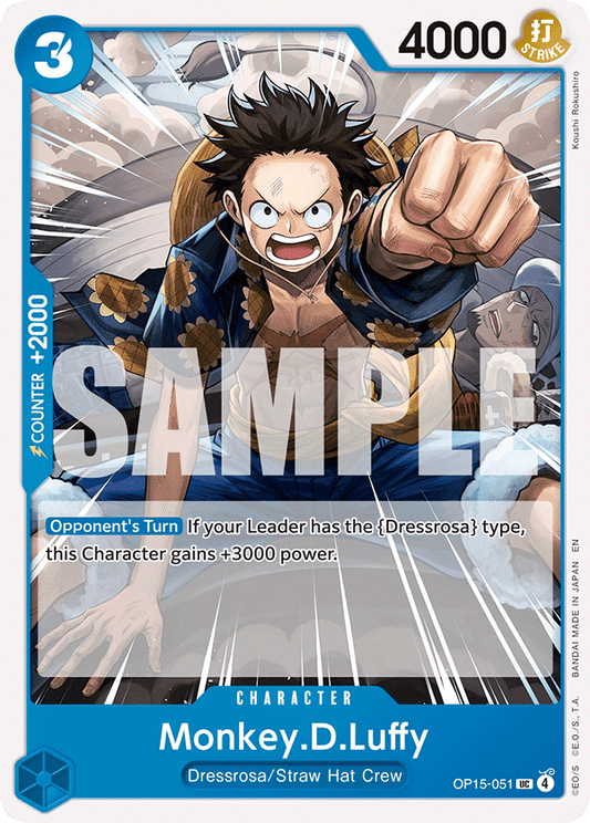 Monkey.D.Luffy (Character) (OP15-051) (UC)