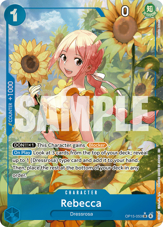 Rebecca (Character) (OP15-053) (SR) (Alternate Art)