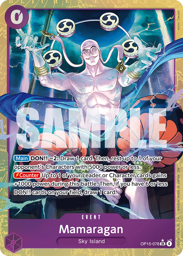 Mamaragan (Event) (OP15-078) (SR) (Alternate Art)