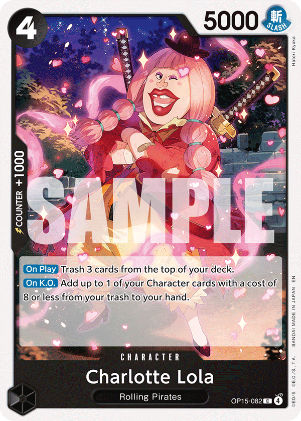Charlotte Lola (Character) (OP15-082) (C)