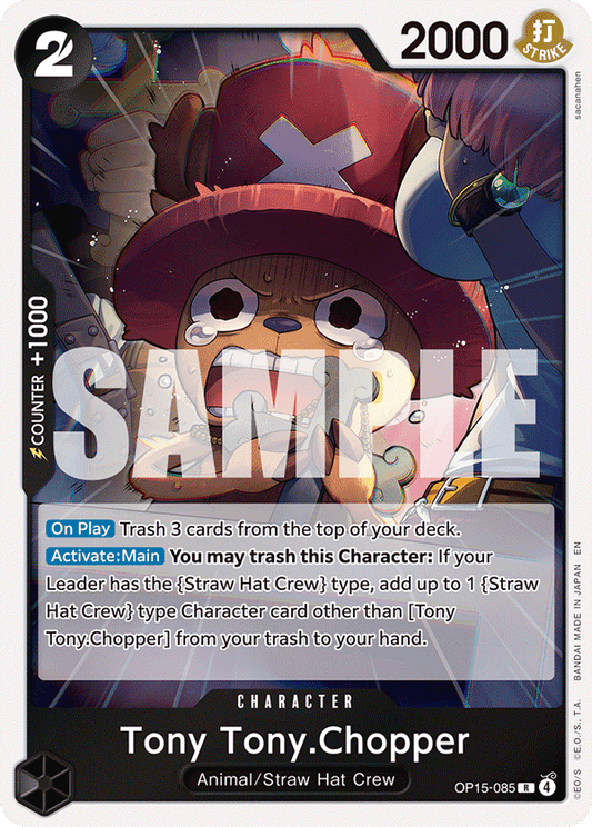 Tony Tony.Chopper (Character) (OP15-085) (R)