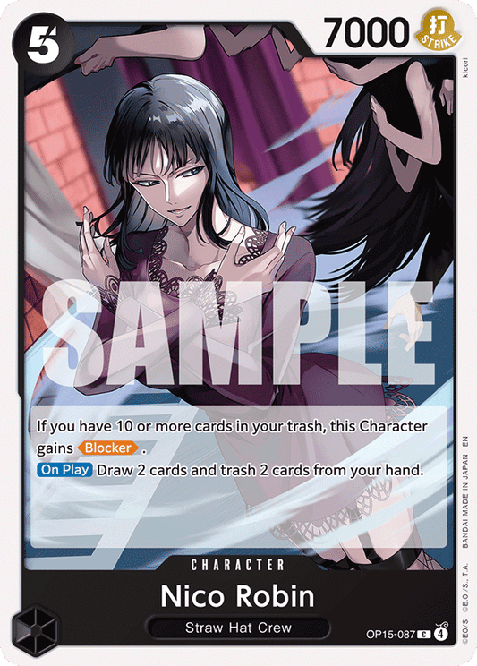 Nico Robin (Character) (OP15-087) (C)