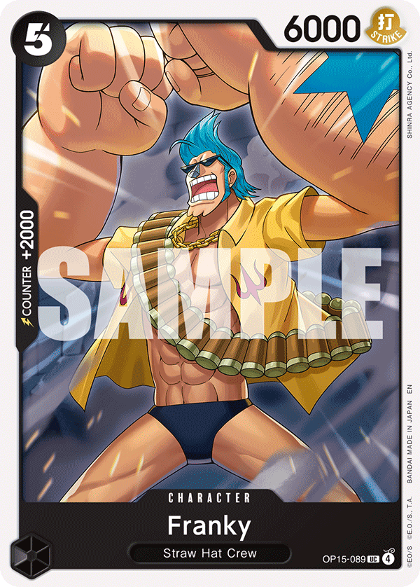 Franky (Character) (OP15-089) (UC)