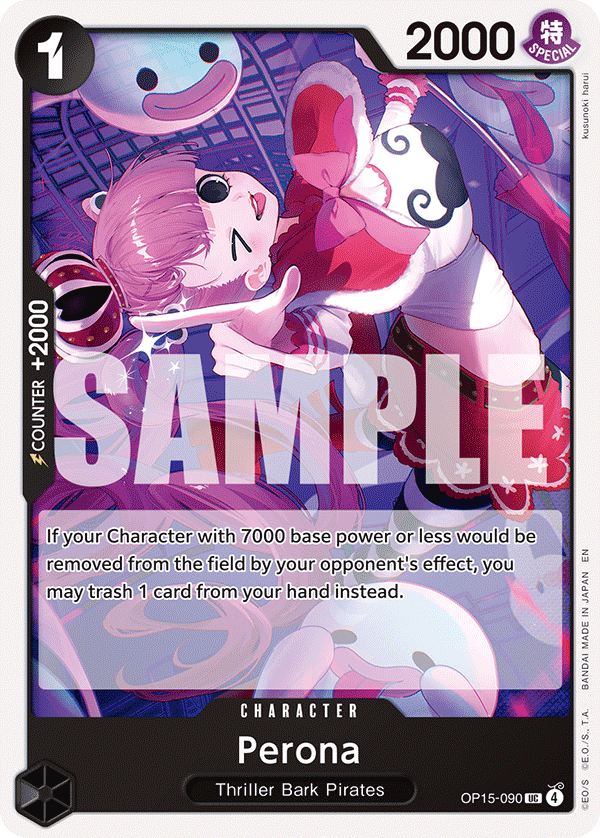 Perona (Character) (OP15-090) (UC)