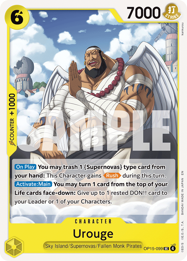 Urouge (Character) (OP15-099) (UC)