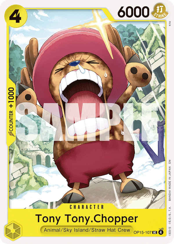 Tony Tony.Chopper (Character) (OP15-107) (UC)