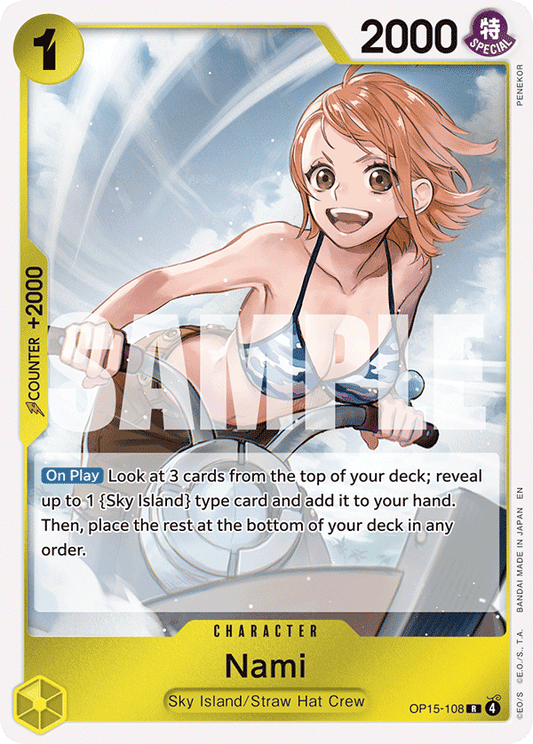 Nami (Character) (OP15-108) (R)