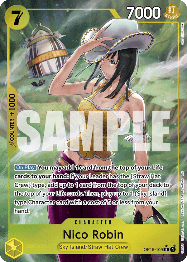 Nico Robin (Character) (OP15-109) (R) (Alternate Art)