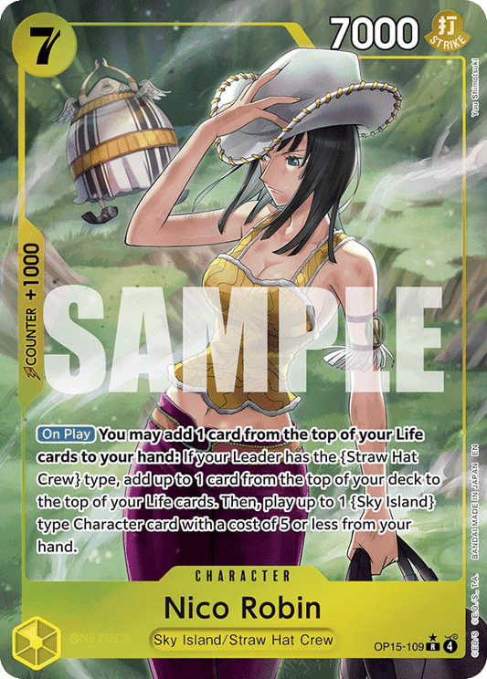 Nico Robin (Character) (OP15-109) (R) (Alternate Art)