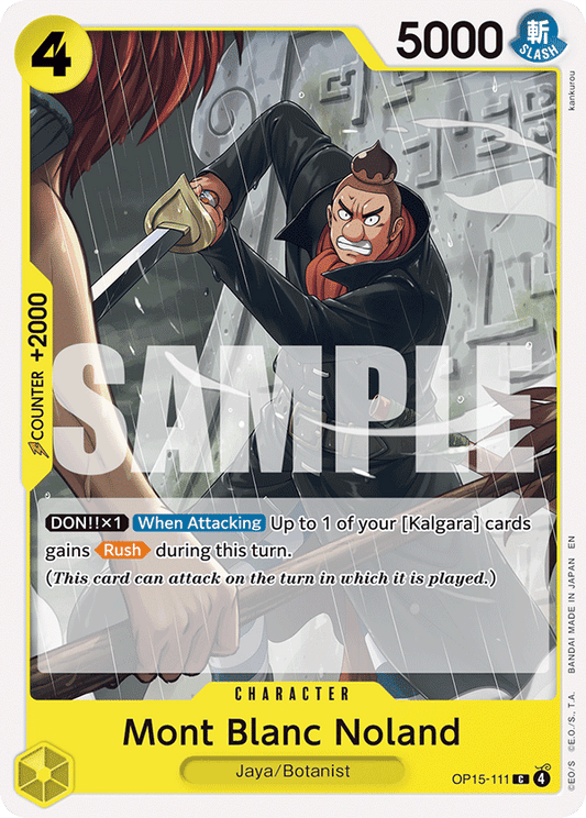 Mont Blanc Noland (Character) (OP15-111) (C)
