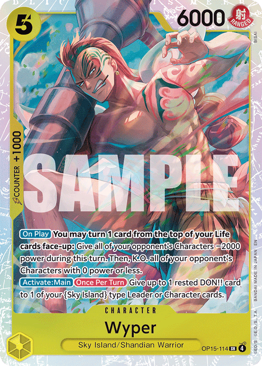 Wyper (Character) (OP15-114) (SR)