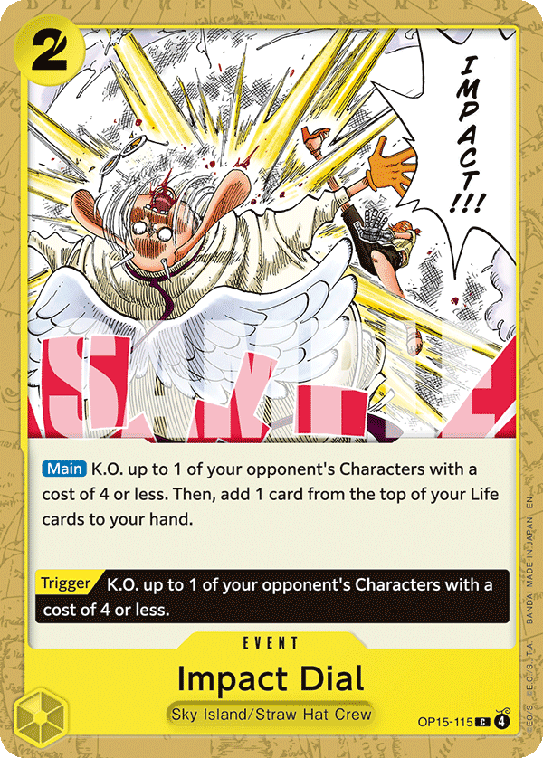 Impact Dial (Event) (OP15-115) (C)