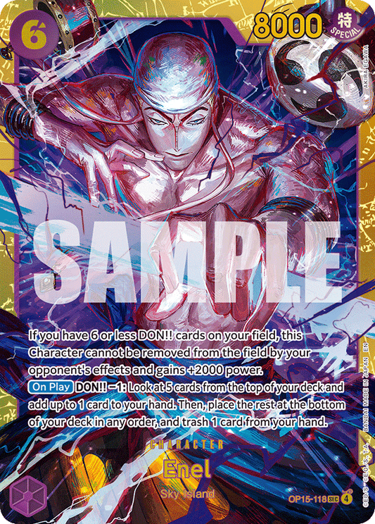 Enel (Character) (OP15-118) (SEC)