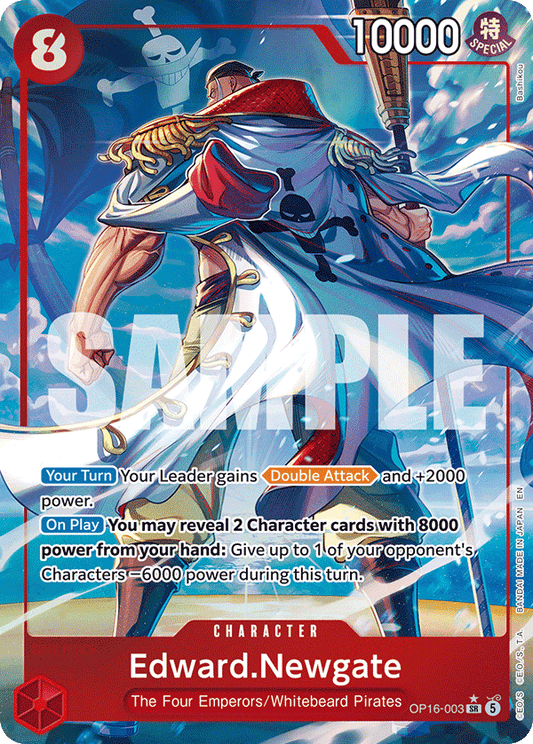Edward.Newgate (Character) (OP16-003) (SR) (Alternate Art)