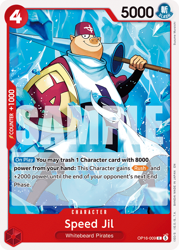 Speed Jil (Character) (OP16-009) (C)