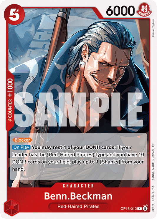 Benn.Beckman (Character) (OP16-012) (R)