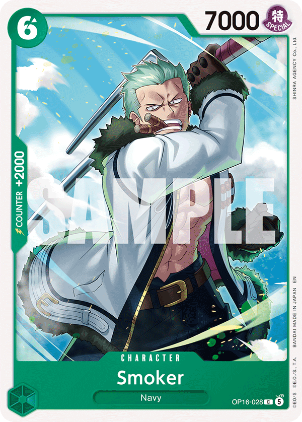 Smoker (Character) (OP16-028) (C)