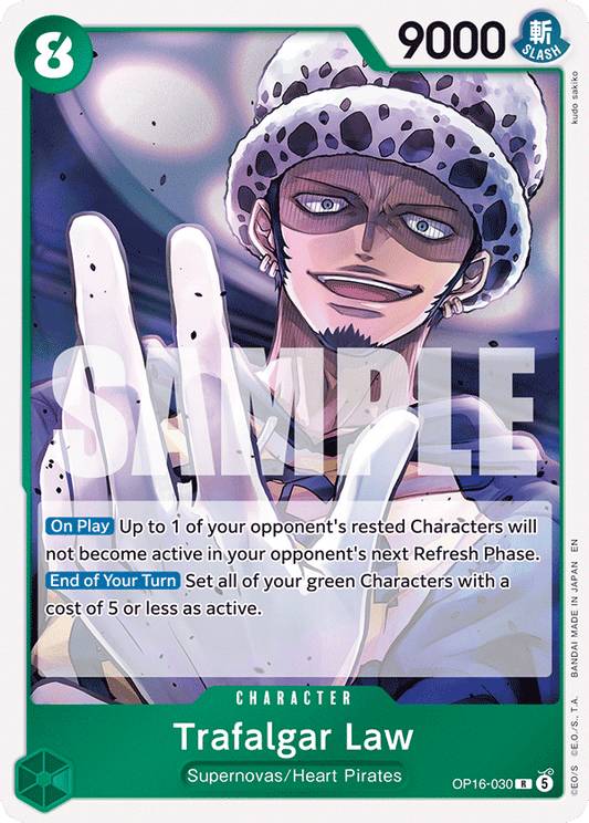 Trafalgar Law (Character) (OP16-030) (R)
