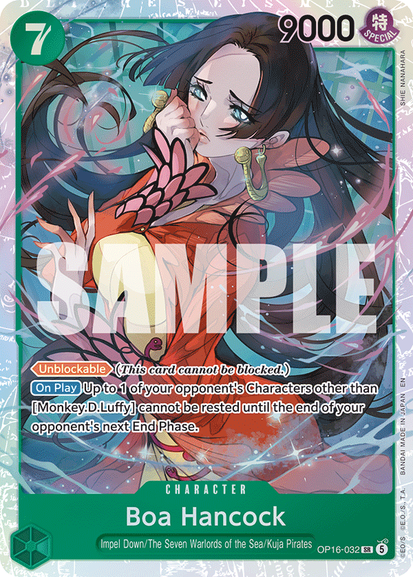 Boa Hancock (Character) (OP16-032) (SR)