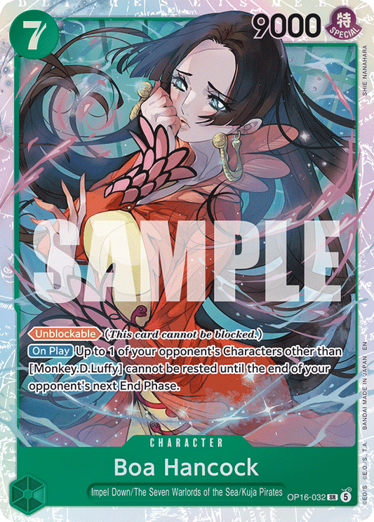 Boa Hancock (Character) (OP16-032) (SR)
