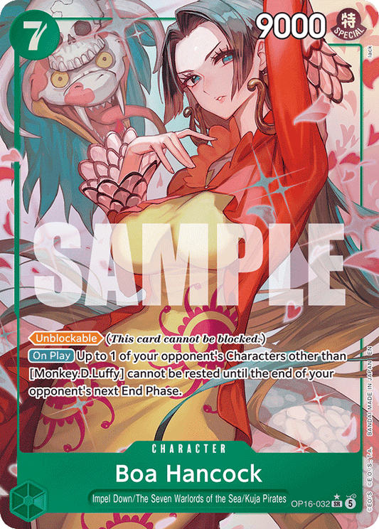 Boa Hancock (Character) (OP16-032) (SR) (Alternate Art)