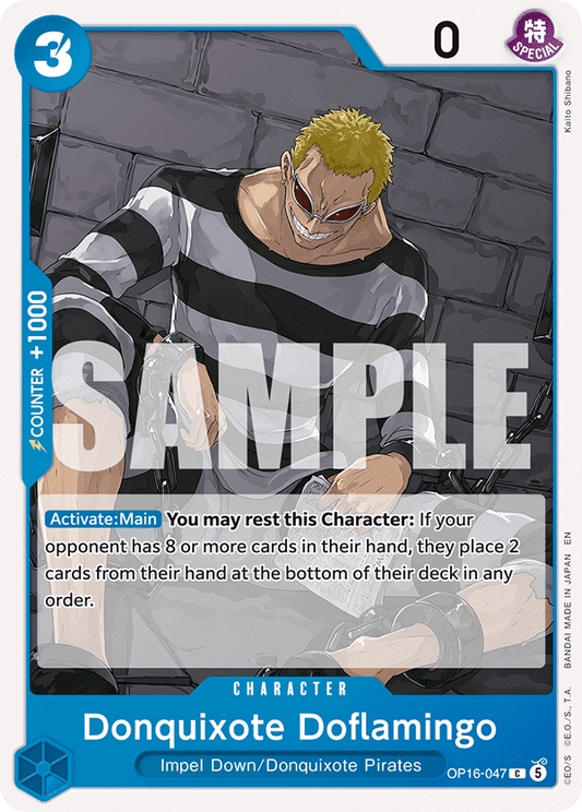 Donquixote Doflamingo (Character) (OP16-047) (C)