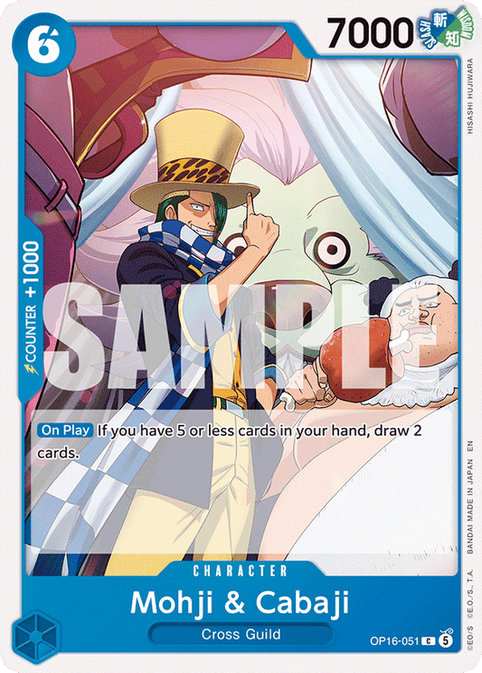 Mohji & Cabaji (Character) (OP16-051) (C)