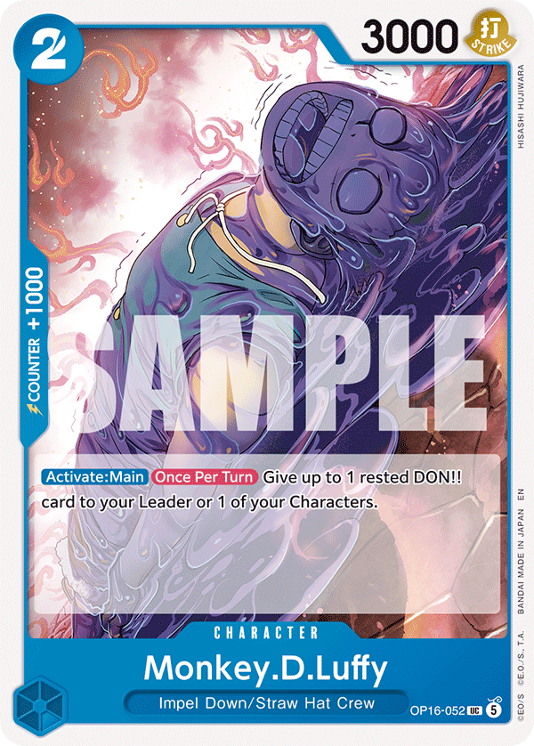 Monkey.D.Luffy (Character) (OP16-052) (UC)