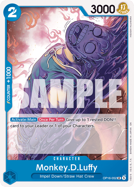 Monkey.D.Luffy (Character) (OP16-052) (UC)