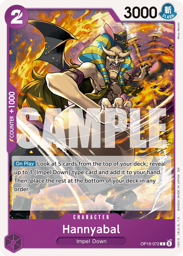 Hannyabal (Character) (OP16-072) (C)