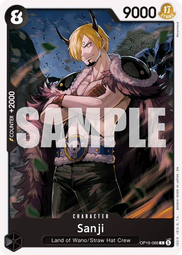 Sanji (Character) (OP16-086) (C)