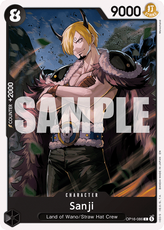 Sanji (Character) (OP16-086) (C)