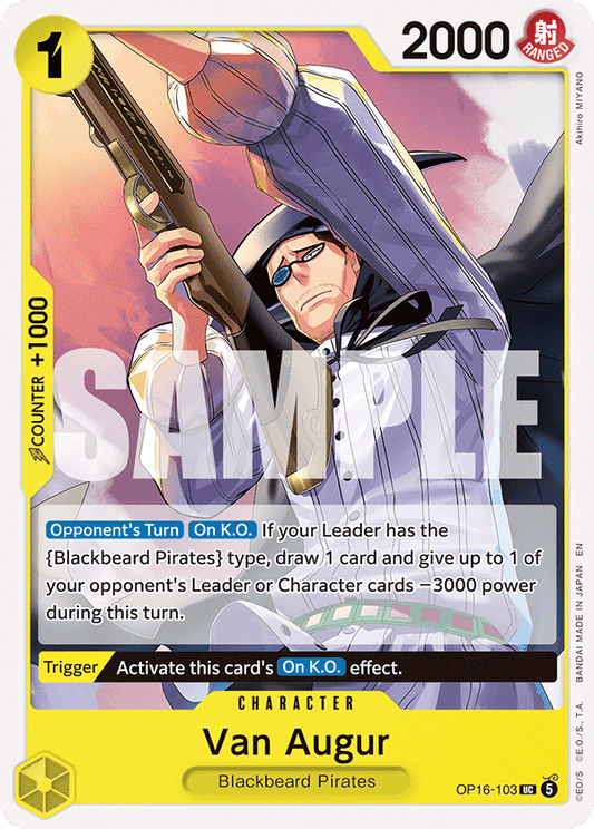 Van Augur (Character) (OP16-103) (UC)