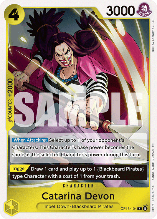 Catarina Devon (Character) (OP16-104) (R)