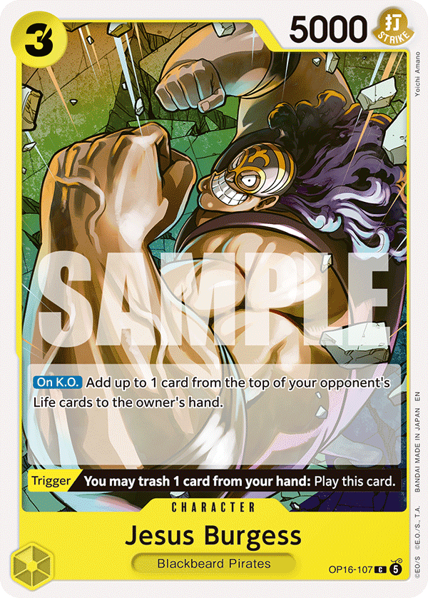 Jesus Burgess (Character) (OP16-107) (C)