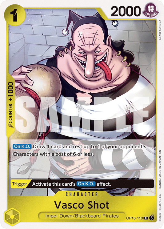 Vasco Shot (Character) (OP16-110) (R)