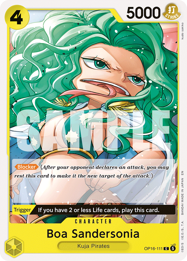 Boa Sandersonia (Character) (OP16-111) (C)