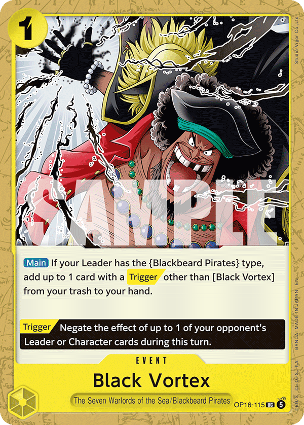 Black Vortex (Event) (OP16-115) (UC)